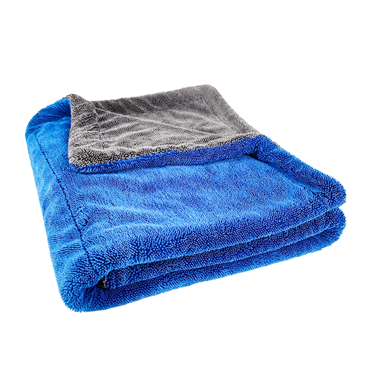 LEPARTS 1600 GSM Trockentuch Blau/Grau 50x80
