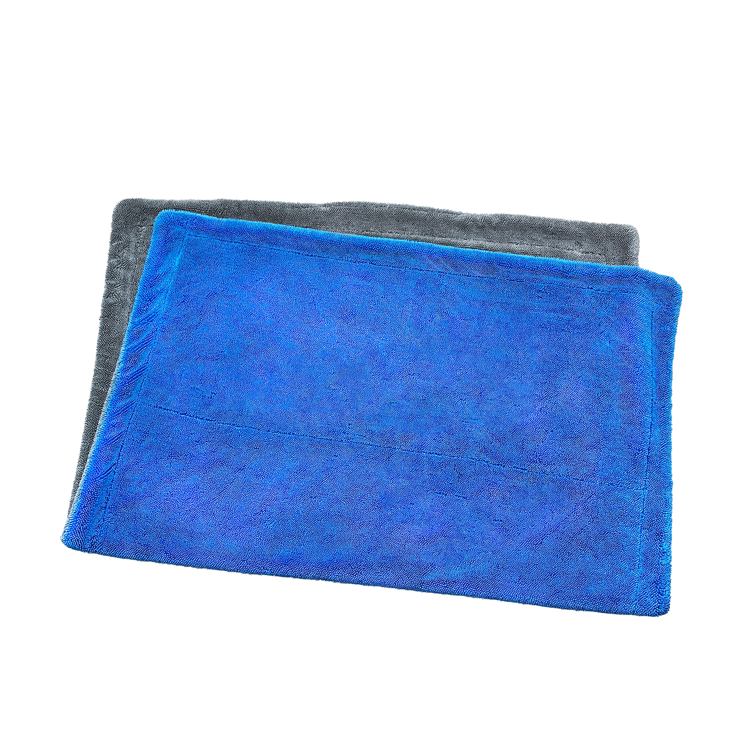 LEPARTS 1600 GSM Trockentuch Blau/Grau 50x80